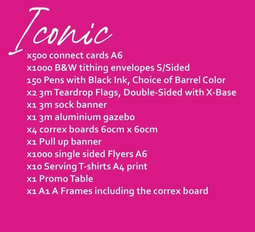 Iconic Church Launch Bundle